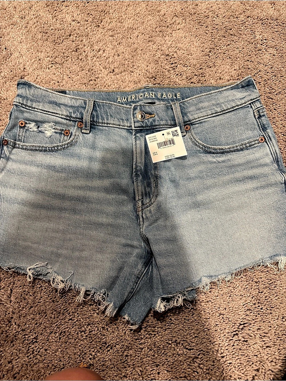 American Eagle Women's Denim Jean Shorts Size 2 NWT